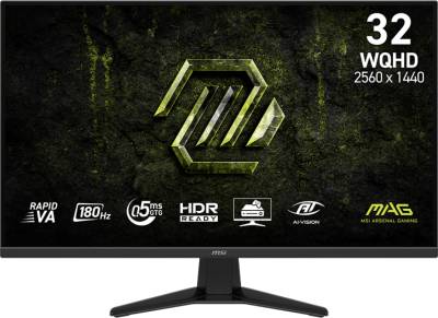 Монитор MSI Monitors MAG 325QF E18V Black 9S6-3DE11M-001