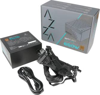 Блок питания AZZA ATX3.1 650W BRONZE PSAZ-650B(ATX3.1)
