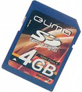 Карта памяти QUMO QM4GSDHC6