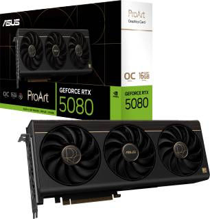 Видеокарта ASUS ProArt GeForce RTX 5080 16GB OC Edition PROART-RTX5080-O16G