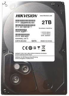 Внутренний HDD/SSD HIKVISION HDD 2TB 5400rpm 128MB DS20HKVS-VX1