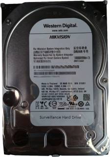Внутренний HDD/SSD Western Digital Hikvision Surveillance HDD 2TB 5400rpm 256MB WD22PURU-78