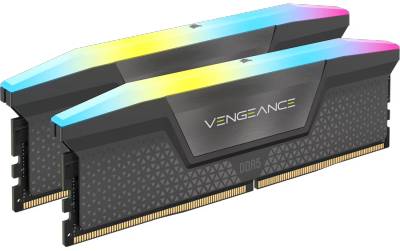Оперативная память Corsair Vengeance RGB Grey DDR5 96GB (2x48GB) 6000MHz CL36 Kit CMH96GX5M2E6000Z36
