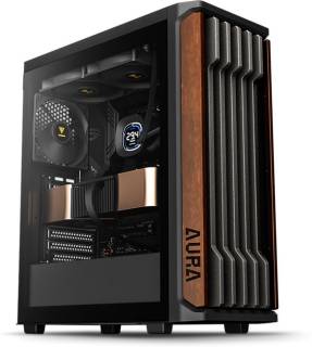 Аксессуар GAMDIAS AURA GC11 WOOD Mid-Tower PC Case 4711514503753