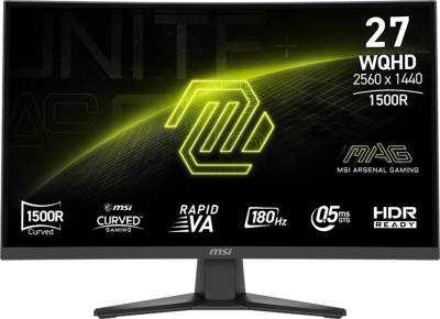 Монитор MSI Monitors MAG 275CQF E18 Black MAG_275CQF_E18