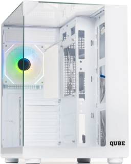 Корпус QUBE AQUARIUM ARGB WHITE AQUARIUM_GWNU3