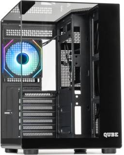 Корпус QUBE AQUARIUM ARGB Black AQUARIUM_GBNU3