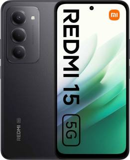 Смартфон Xiaomi Redmi 15 5G 8/256GB Midnight Black