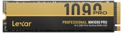 Внутренний HDD/SSD Lexar Professional NM1090 PRO 1TB M.2 2280 NVMe PCIe Gen5 x4 3D TLC NAND LNM109P001T-RNNNG