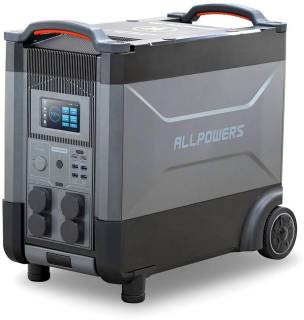 AllPowers Portable Power Station R4000 4000W/3456Wh AP-SS-011-BLA-EU