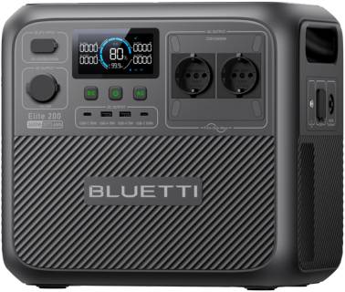 BLUETTI Elite 200 V2 Portable Power Station 2600W/2073.6Wh EL200V2 / 6970991297434 / PB931521