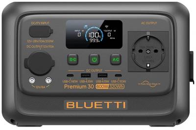 BLUETTI Portable Power Station Premium 30 V2 600W/320Wh PR30V2