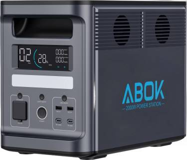 ABOK Portable Power Station 2000W/1536Wh Ark2000