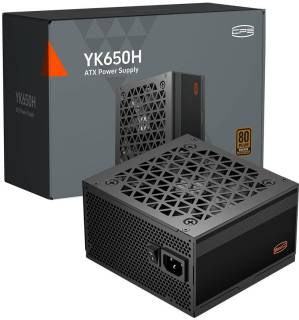 Блок питания PCCooler 650W (YK650H) P3-YK650H-B1HWBK1-EU