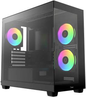 Корпус Ocypus Gamma C52 ARGB Black GAMMA-C52-BKD300XX-GL