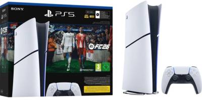 Игровая приставка Sony Playstation 5 Slim Digital Edition 825GB + EA SPORTS FC 26 Bundle 1000049864