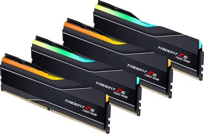 Оперативная память G.Skill Trident Z5 Neo RGB Black DDR5 256GB (4x64GB) 6000MHz CL36 Kit F5-6000J3644D64GX4-TZ5NR