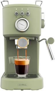 Кофеварка CECOTEC Power Espresso 20 Retro Green CCTC-01723
