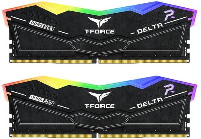 Оперативная память Team T-Force Delta RGB DDR5 32GB (2x16GB) 6000MHz CL38 Kit FF3D532G6000HC38ADC01