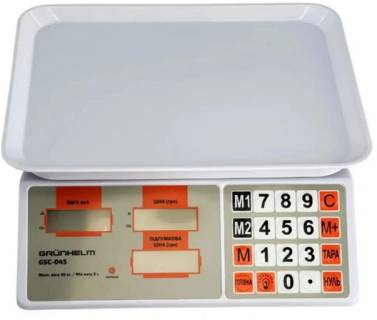 Весы кухонные Grunhelm GSC-045