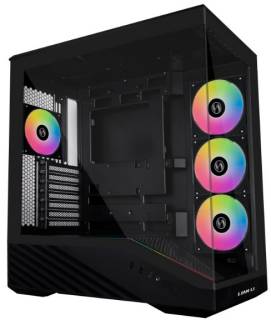 Корпус Lian Li V100R case with pre-installed four 120mm RGB PWM fan Black G99.V100RX.01