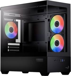 Корпус AeroCool P300D Digi-G-BK-v1 Black ACCS-PN05033.11
