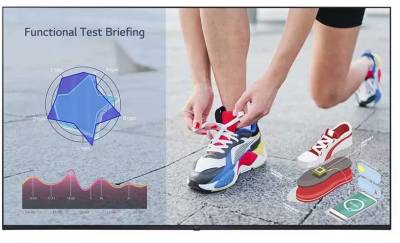 Монитор Lg Home Business Information Display 55' UHD Standard Signage Ashed Blue 55UL3J-M