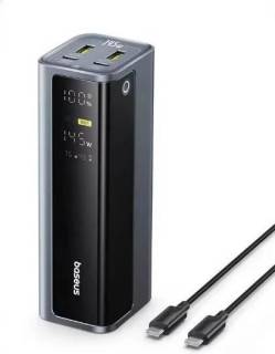 Дополнительные внешние аккумуляторы Baseus EnerGeek GP12 145W 20800mAh (X00280E1GR)
