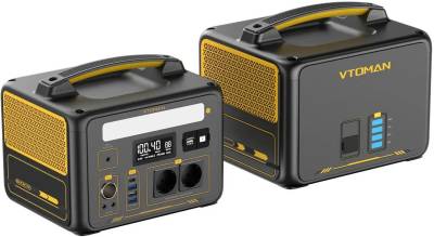 Vtoman Jump 600X Power Station PB-20 600W/299Wh + Extra Battery 640Wh 43171255222441