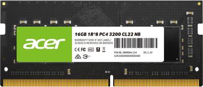 Оперативная память Acer So-Dimm DDR4 16GB 3200MHz CL22 BL.9BWWA.213