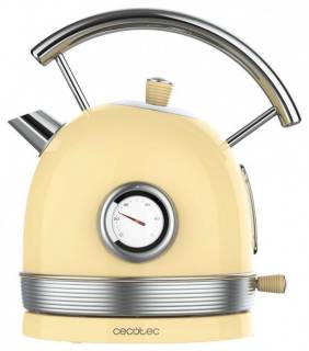Электрочайник CECOTEC Thermosense 420 Vintage żółty