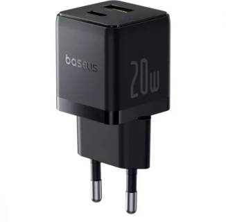 Зарядные устройства Baseus Palm Fast Charger C+U 20W Black P10111608113-00