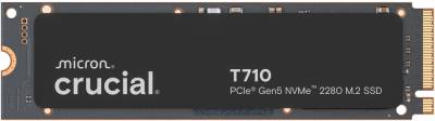 Внутренний HDD/SSD Crucial T710 4TB M.2 2280 NVMe PCIe Gen5 x4 TLC CT4000T710SSD8