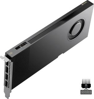 Видеокарта PNY NVIDIA RTX PRO 4000 Blackwell 24GB VCNRTXPRO4000-SB