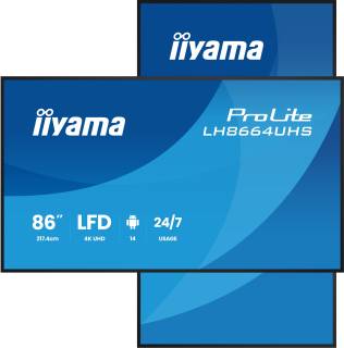 Монитор iiyama ProLite LH8664UHS-B3AG