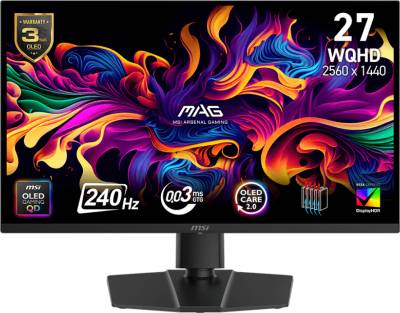 Монитор MSI Monitors MAG 273QP QD-OLED X24 9S6-3CE69H-010