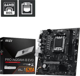 Материнская плата MSI PRO A620AM-B EVO