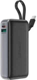 Дополнительные внешние аккумуляторы ACEFAST M7 PD30W power bank with cable 10000mAh 30W PD USB-C (6974316283379)