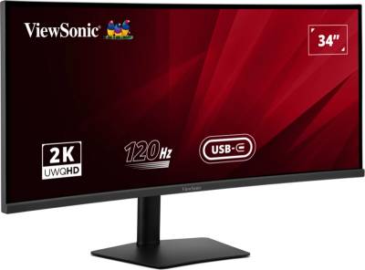 Монитор Viewsonic 34' UWQHD 21:9 IPS Curved Monitor VA3420C