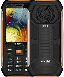 Смартфон Sigma X-style 323 RAIN Black-Orange 4827798885727