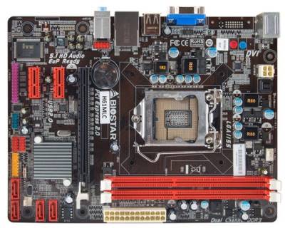 Материнская плата Biostar H61MLC
