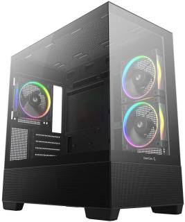 Корпус Deepcool CG380 3F Black with window R-CG380-BKAGM3-G