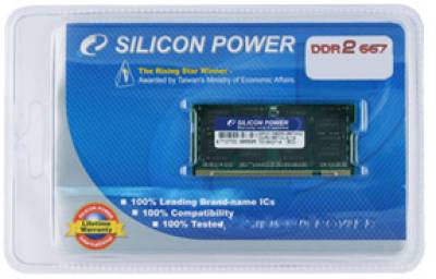 Память Silicon Power So-Dimm DDR2 2GB 667MHz CL5 SP002GBSRU667S02