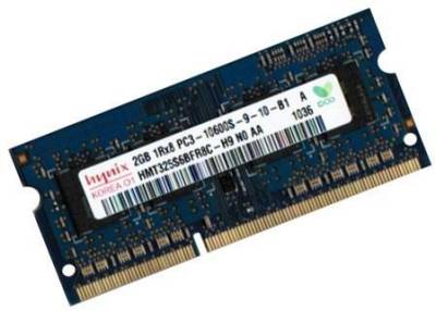 Оперативная память Hynix So-Dimm DDR3 2GB 1066MHz CL11 HMT325S6BFR8C-H9