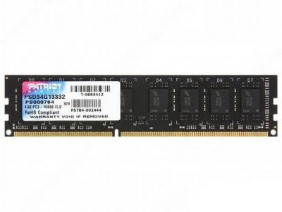 Оперативная память Patriot Signature Line DDR3 4Gb 1333MHz CL9 PSD34G13332