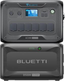 Паверстанция BLUETTI AC300 + B500K Home Battery Backup 3000W/5120Wh AC300+B500K