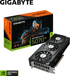 Видеокарта Gigabyte GeForce RTX 5070 Ti WINDFORCE OC V2 16GB GV-N507TWF3OCV2-16GD
