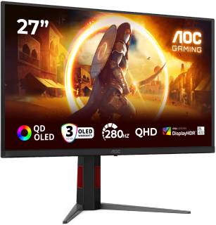 Монитор AOC 27' QD-OLED Gaming Monitors Black Q27G4ZD
