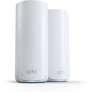 Сетевой маршрутизатор Netgear Orbi 770 Series Tri-Band WiFi 7 Mesh 2-Pack RBE772-100EUS