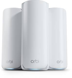 Сетевой маршрутизатор Netgear Orbi 770 Series Tri-Band WiFi 7 Mesh 3-Pack RBE773-100EUS